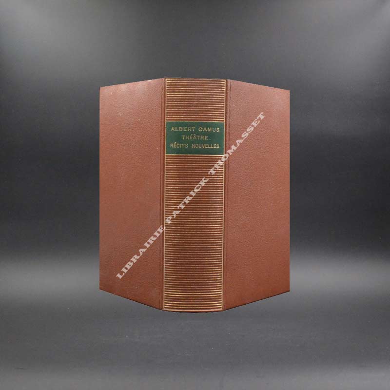 Albert Camus Théâtre, Récits, Nouvelles Bibliothèque de la Pléiade