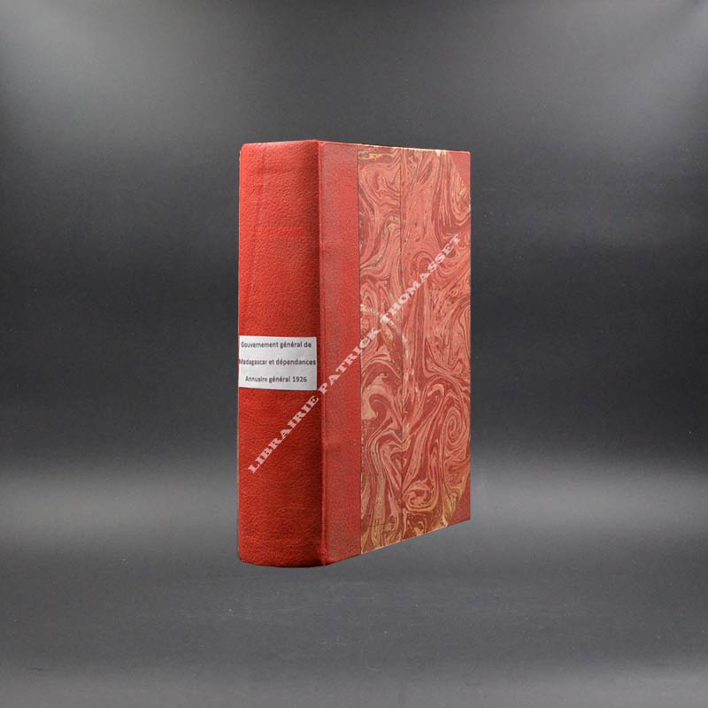Madagascar & dépendances annuaire général 1926 nombreuses cartes