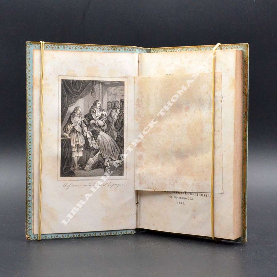 Histoire de Louis XIV cartonnage romantique