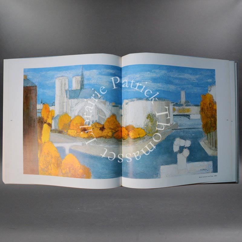Cathelin (Bernard) Peintures 1982-1990 par Camille Bourniquel avec 2 lithographies