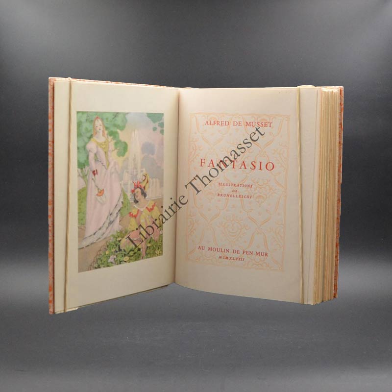 Fantasio par Alfred de Musset ill. de Brunelleschi Au moulin de Pen Mur