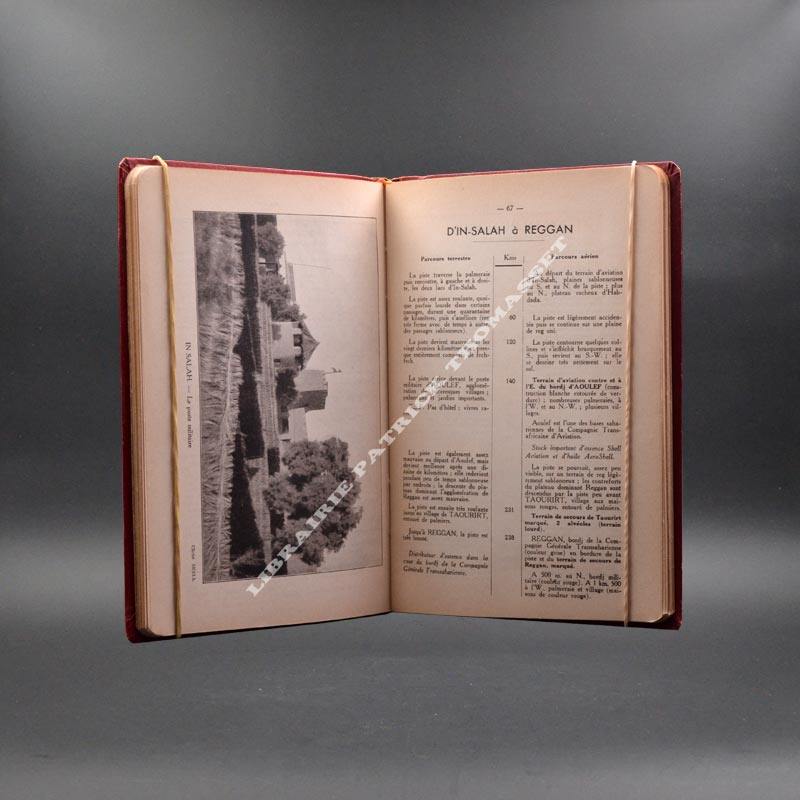 Guide du tourisme automobile et aérien au sahara Shell 1938