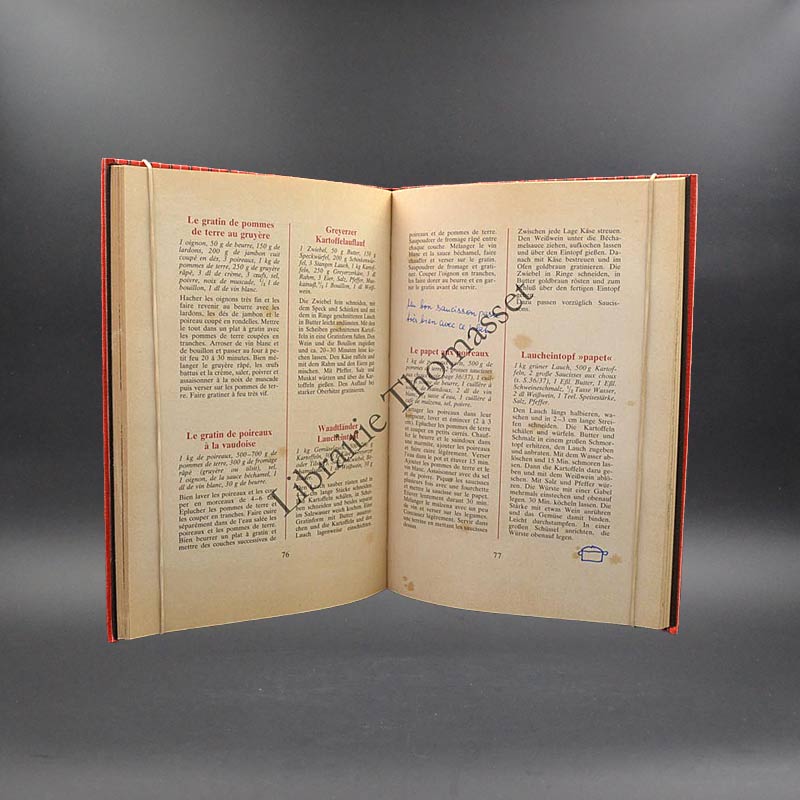 La Cuisine en Suisse romande Das Kochbuch aus der Westschweiz Lilo Mächler