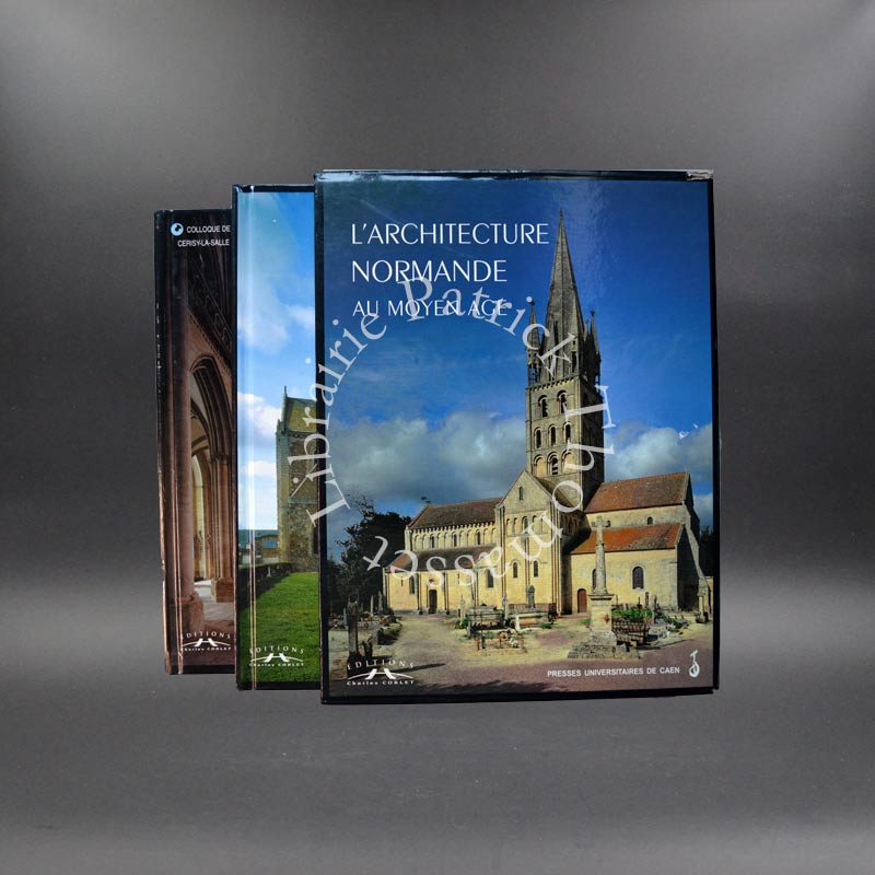 L'architecture normande au Moyen-Âge 2 volumes (complet)