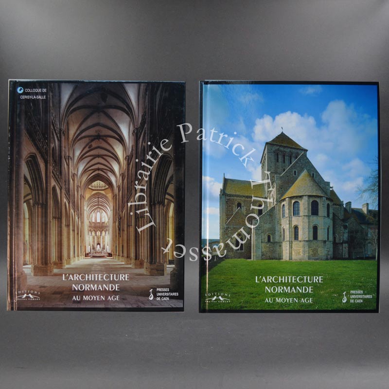 L'architecture normande au Moyen-Âge 2 volumes (complet)