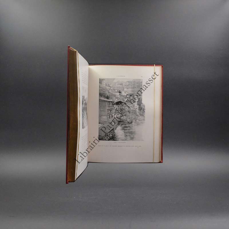 L'auvergne par Jean Ajalbert, illustrations de Montader