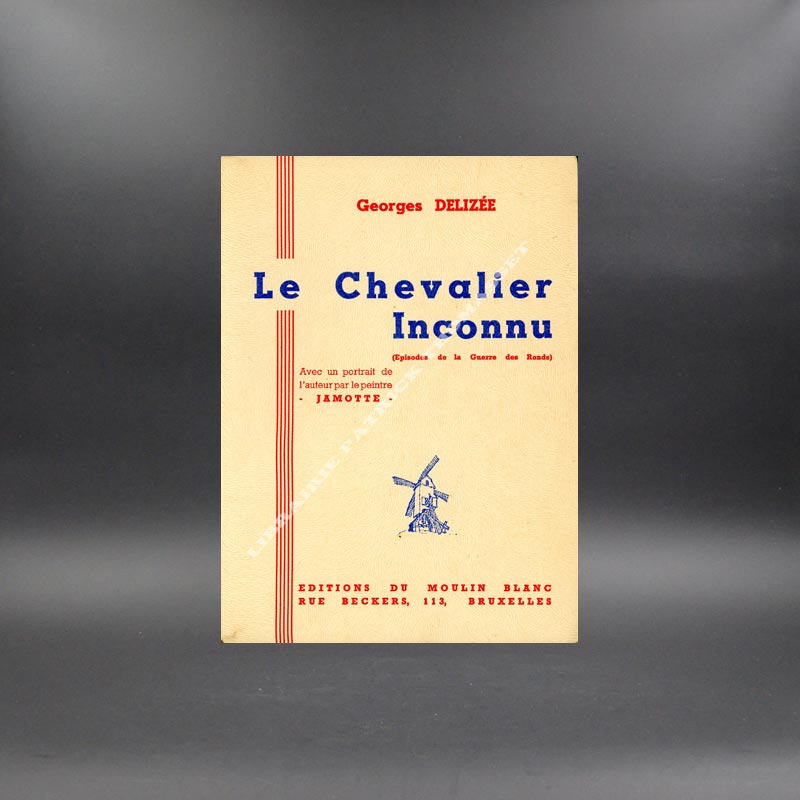 Le chevalier inconnu Georges Delizée 1938 n°1 sur japon avec un envoi