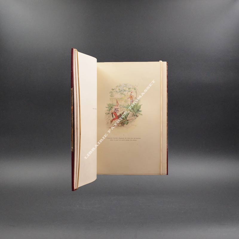 Le conte de l'archer par Armand Sylvestre illustrations de A. Poirson 1883