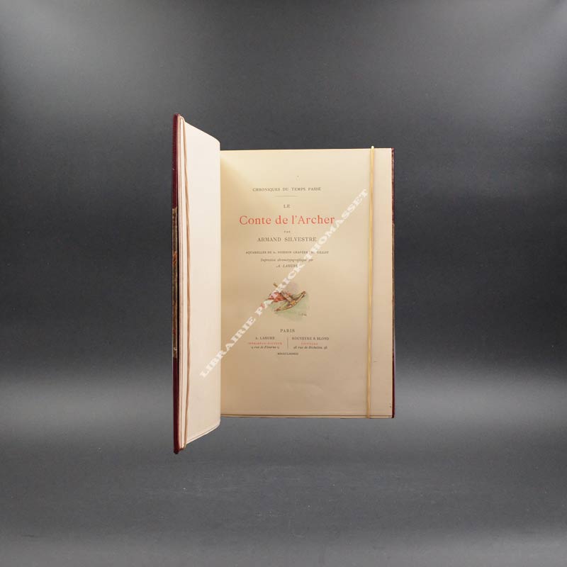 Le conte de l'archer par Armand Sylvestre illustrations de A. Poirson 1883