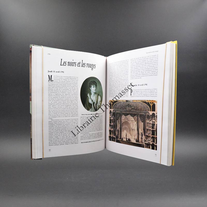 Le journal de la Comédie-Française 1787-1799 (la comédie aux  trois couleurs)