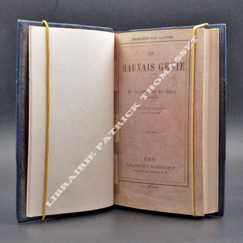 Le mauvais génie. Rarissime édition originale par la Comtesse de Ségur (Rostopchine Sophie)