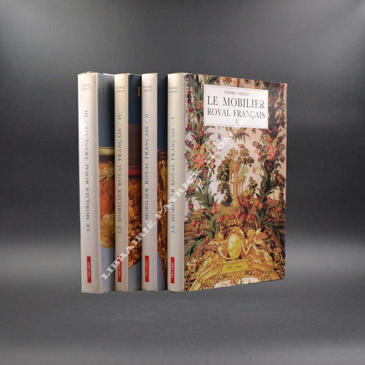Le mobilier royal français par Pierre Verlet 4 volumes complet