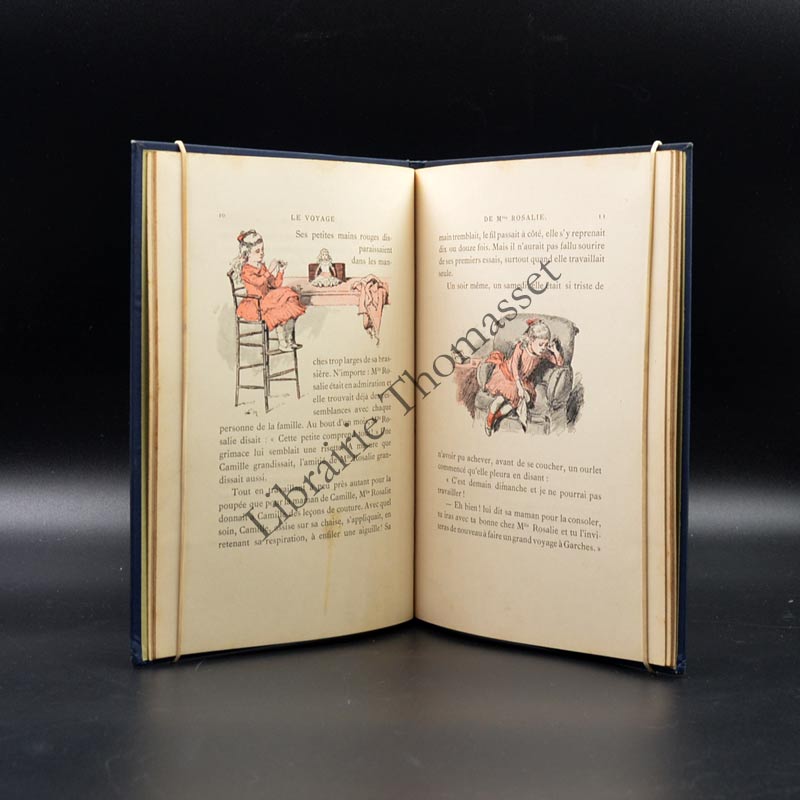 Le voyage de Mlle rosalie par Vallery Radot illustré par Adrien Marie