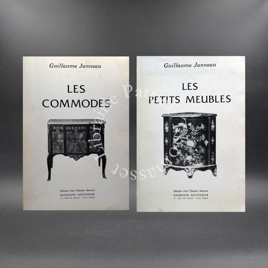 Les commodes et les petits meubles 2 vol par Guillaume Janneau