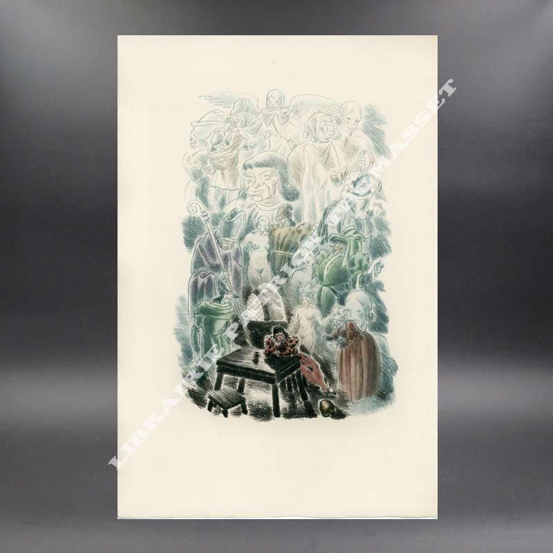 Les deux Testaments de Maistre François Villon avec le Codicille et les Ballades exemplaire de Maurice Leroy