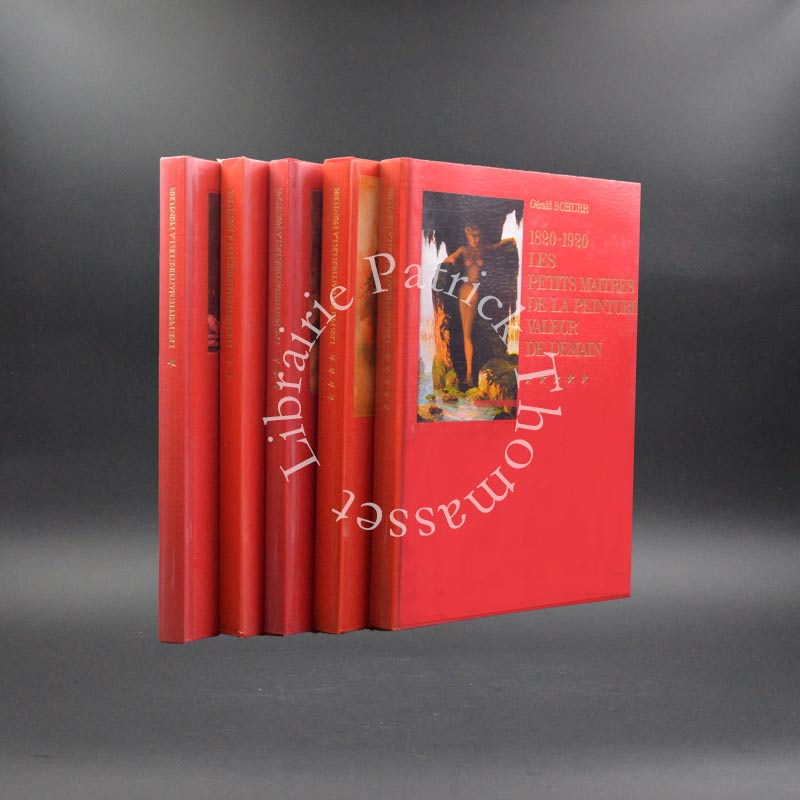 Les petits maître de la peinture Gérald Schurr 5 volumes (1 à 5) 1820-1920