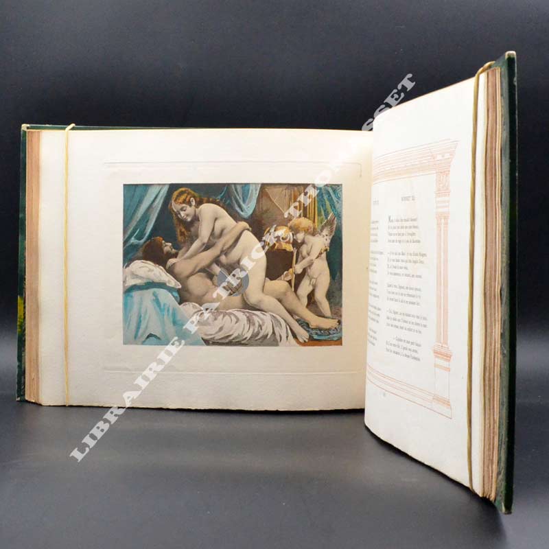 Les Sonnets luxurieux de L'Arétin - dessins de Jules Romain(*) reliure maroquin 1904