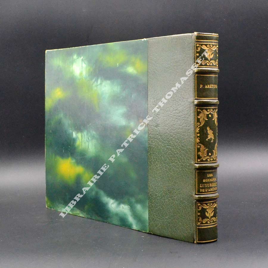 Les Sonnets luxurieux de L'Arétin - dessins de Jules Romain(*) reliure maroquin 1904