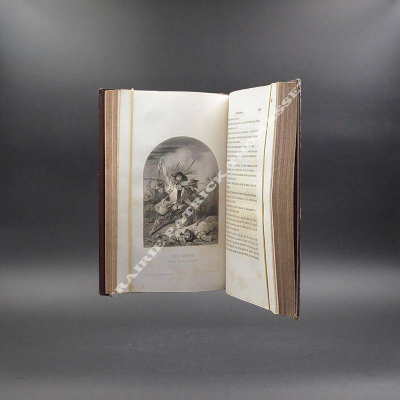 Les tribunaux secrets ouvrage historique par Paul Féval 8 volumes reliés complet