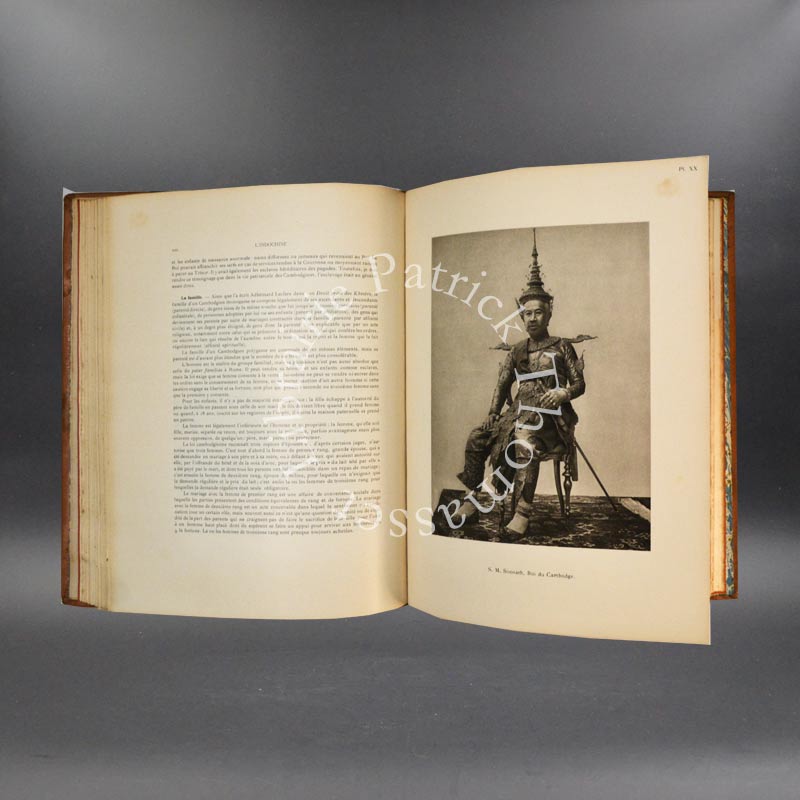 Un empire colonial français l'Indochine Georges Maspero 2 volumes complet
