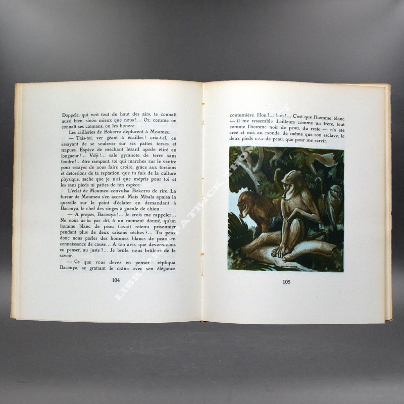 Mbala l'éléphant par René Maran illustrations d'André Collot Edition originale