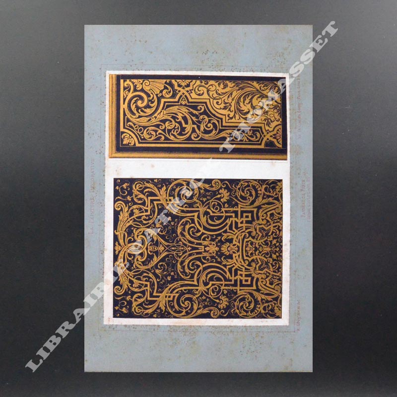 Motifs de peinture décorative moderne cartons et poncis H. Gruz