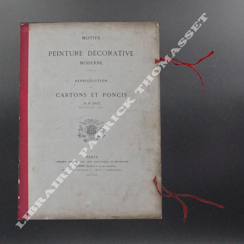 Motifs de peinture décorative moderne cartons et poncis H. Gruz