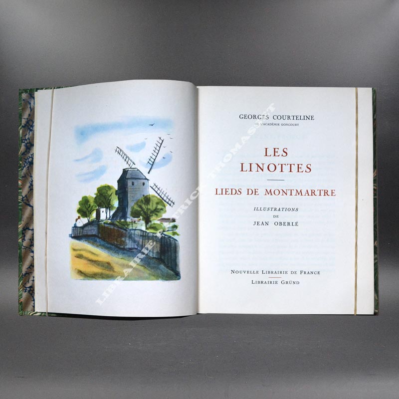 Oeuvres de Georges Courteline illustrées (Touchet,Hémard,boucher...) reliées 10 vol