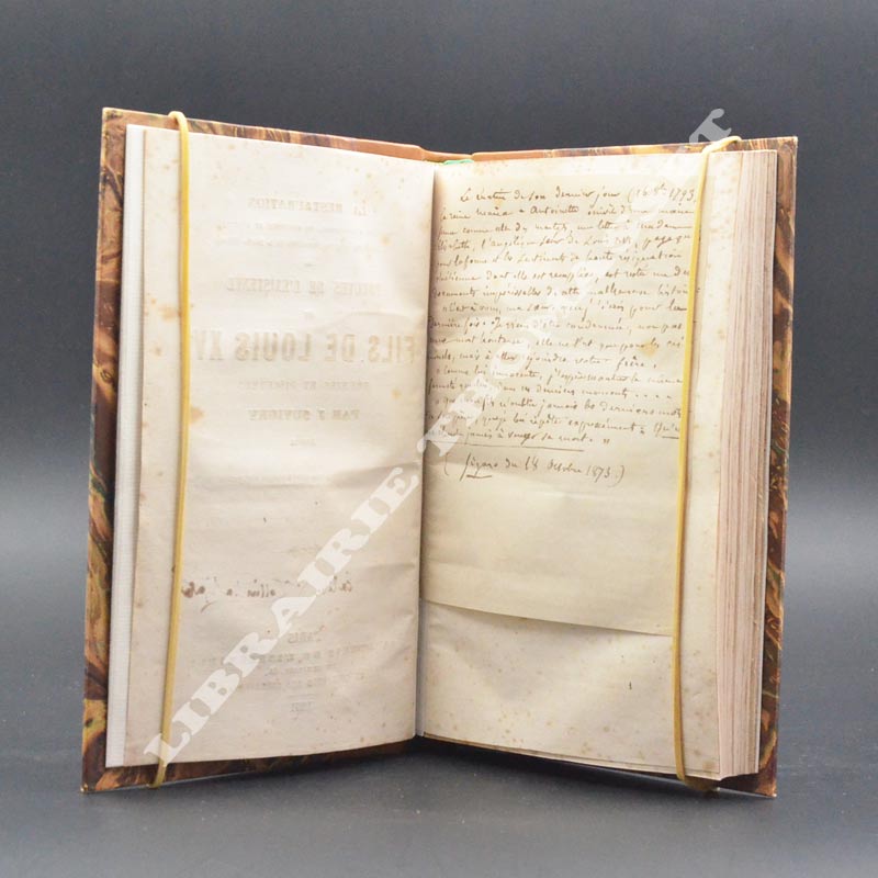 Preuves de l'existence du fils de Louis XVI réunies et discutées par J. Suvigny
