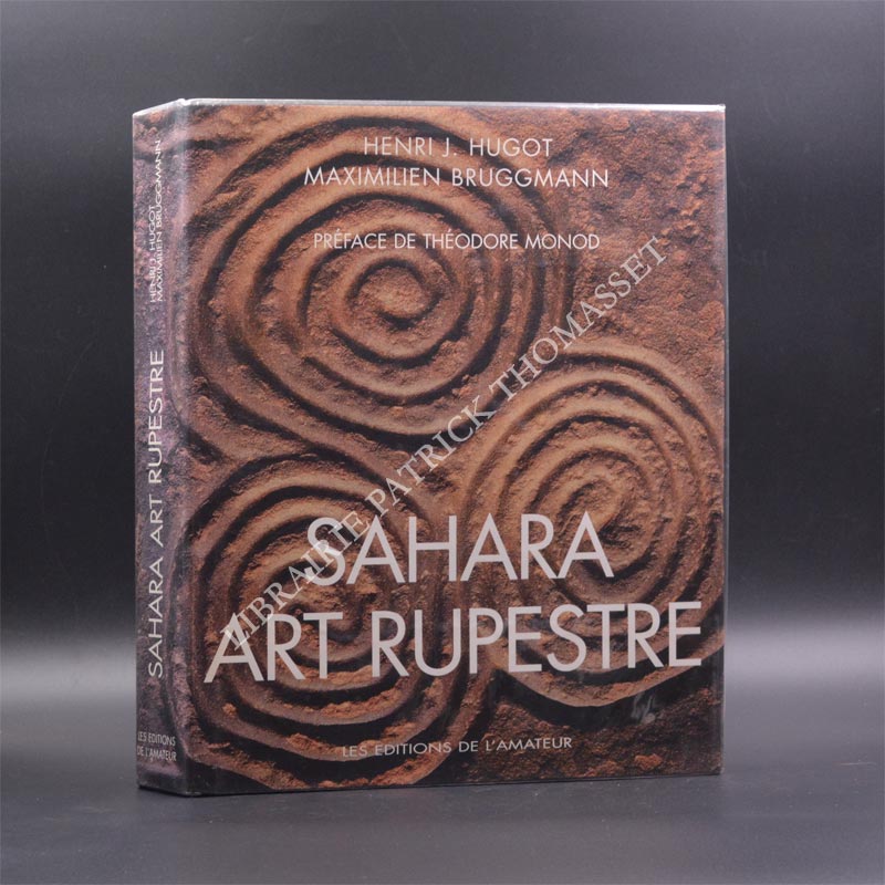 Sahara art rupestre par Maximilien Bruggmann, Henri-J Hugo (grand format)