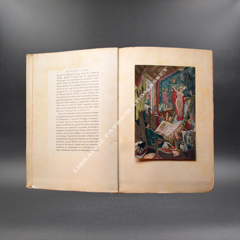 Son Altesse la femme Octave Uzanne exemplaire sur Japon n°22/100 illustrations Rops, Kratké...