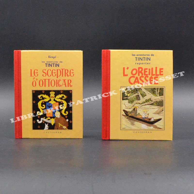 Intégrale Tintin 13 vol. éditions Rombaldi complète avec l'Alphart & les 8 mini volumes