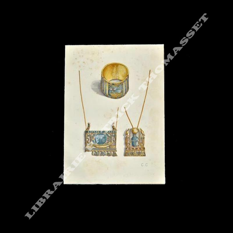 Les constructions et le tombeau de Psousennès à Tanis par Pierre Montet