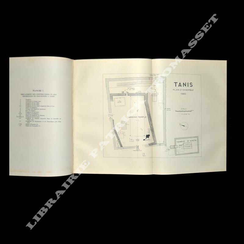 Les constructions et le tombeau de Psousennès à Tanis par Pierre Montet