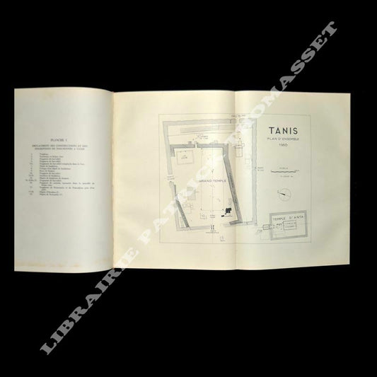 Les constructions et le tombeau de Psousennès à Tanis par Pierre Montet