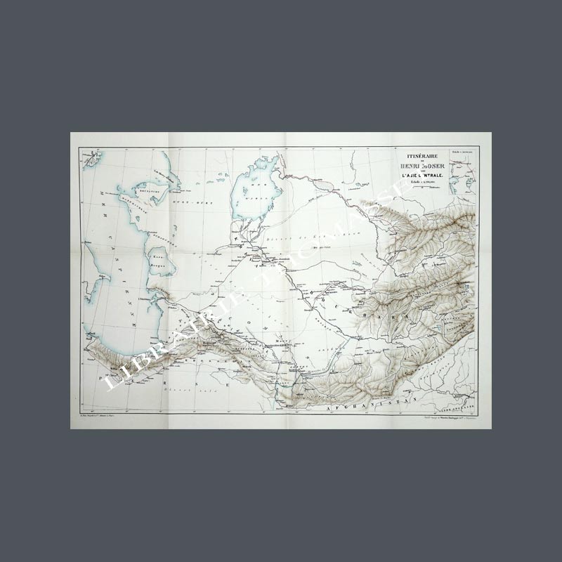 A travers l'Asie centrale par Henri Moser 1885 , 170 gravures