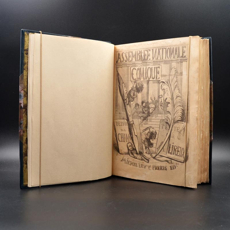 Assemblée Nationale Comique par A. Lireux illustrations de Cham
