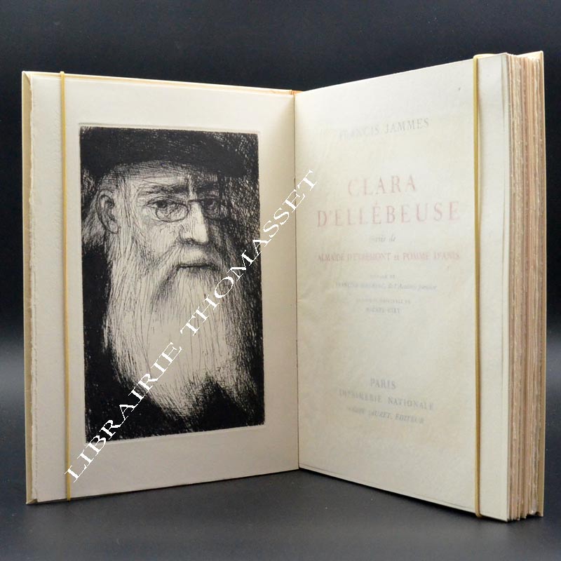 Francis Jammes Clara d'Ellebeuse - eau-forte de Michel Ciry exemplaire H C