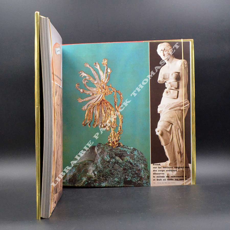 Dali par Max gérard édition de Draeger édition originale 1968, jaquette or