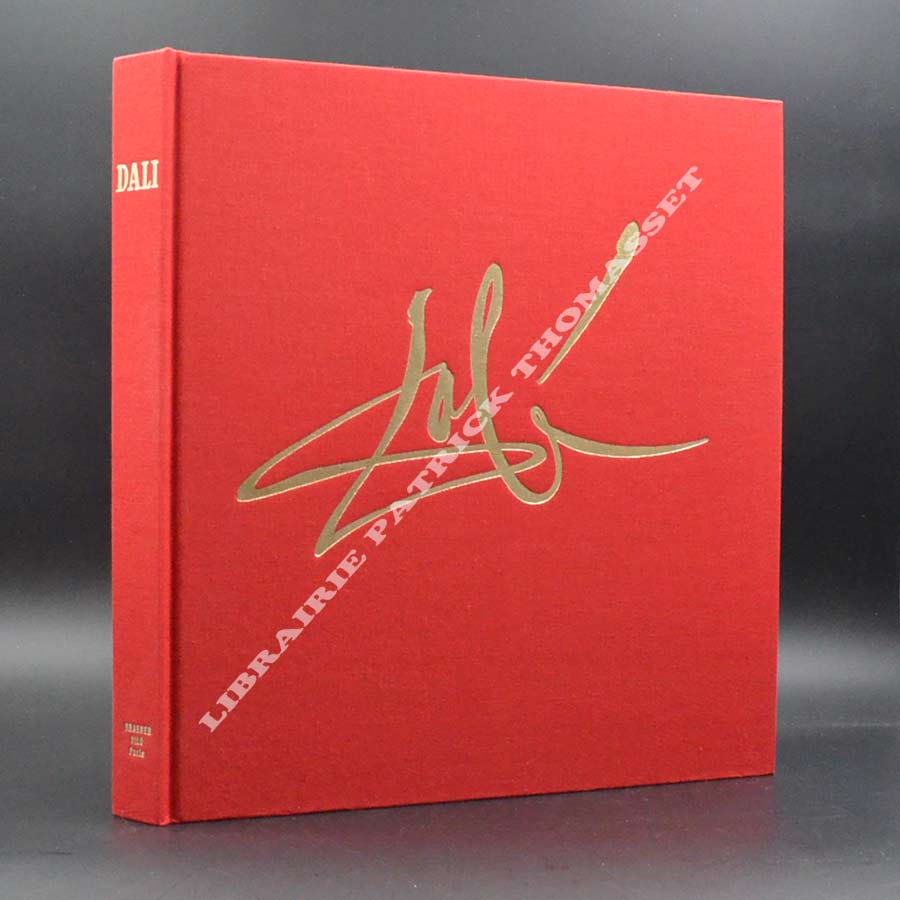 Dali par Max gérard édition de Draeger édition originale 1968, jaquette or