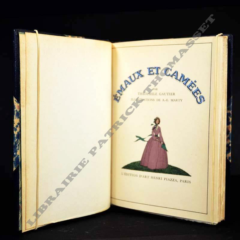 Emaux et camées - Théophile Gautier - illustré par A.E. Marty