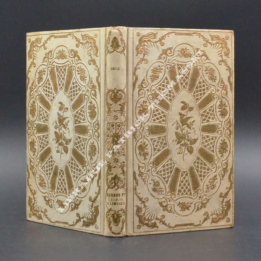 Cartonnage romantique - Emile ou le jeune esclave algérien par Mme Dubois