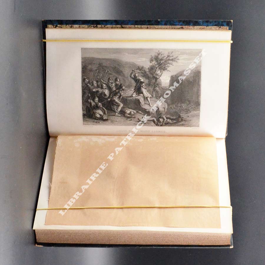 Histoire des croisades 1857 MICHAUD (Henri) reliures éditeur