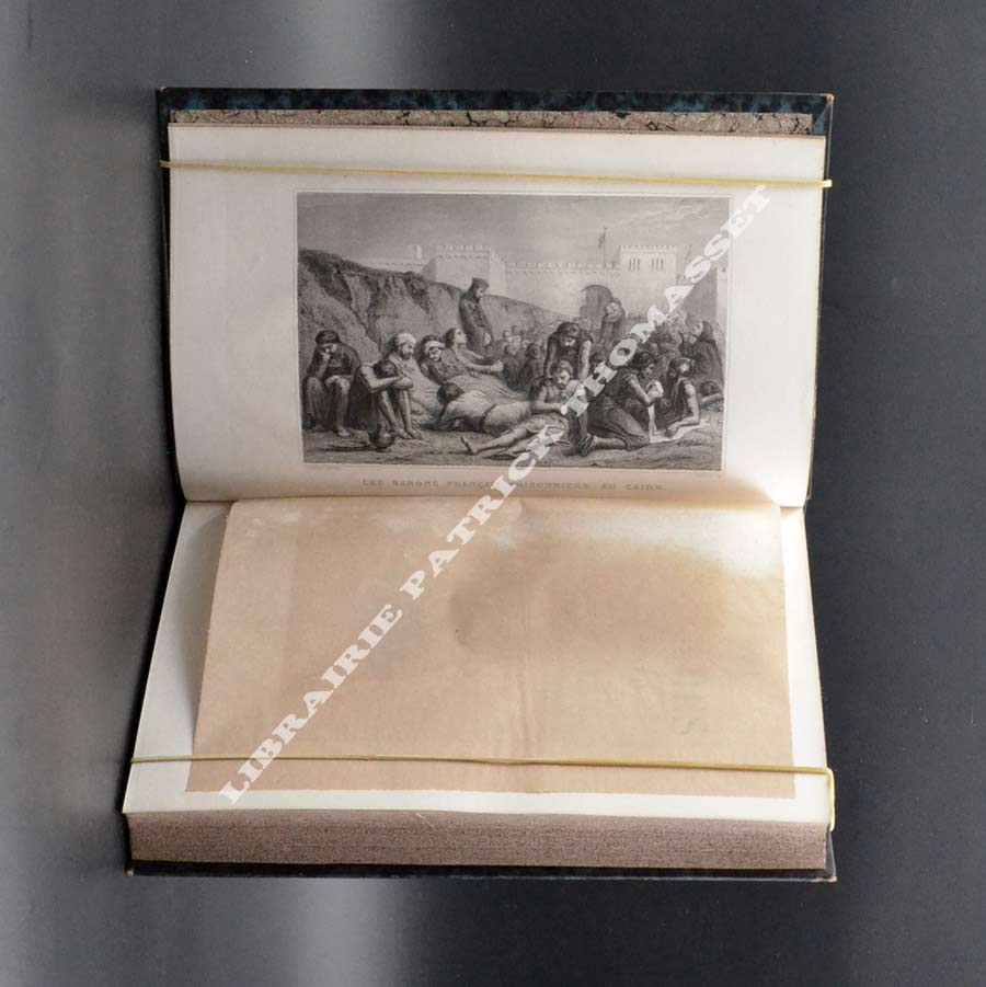 Histoire des croisades 1857 MICHAUD (Henri) reliures éditeur