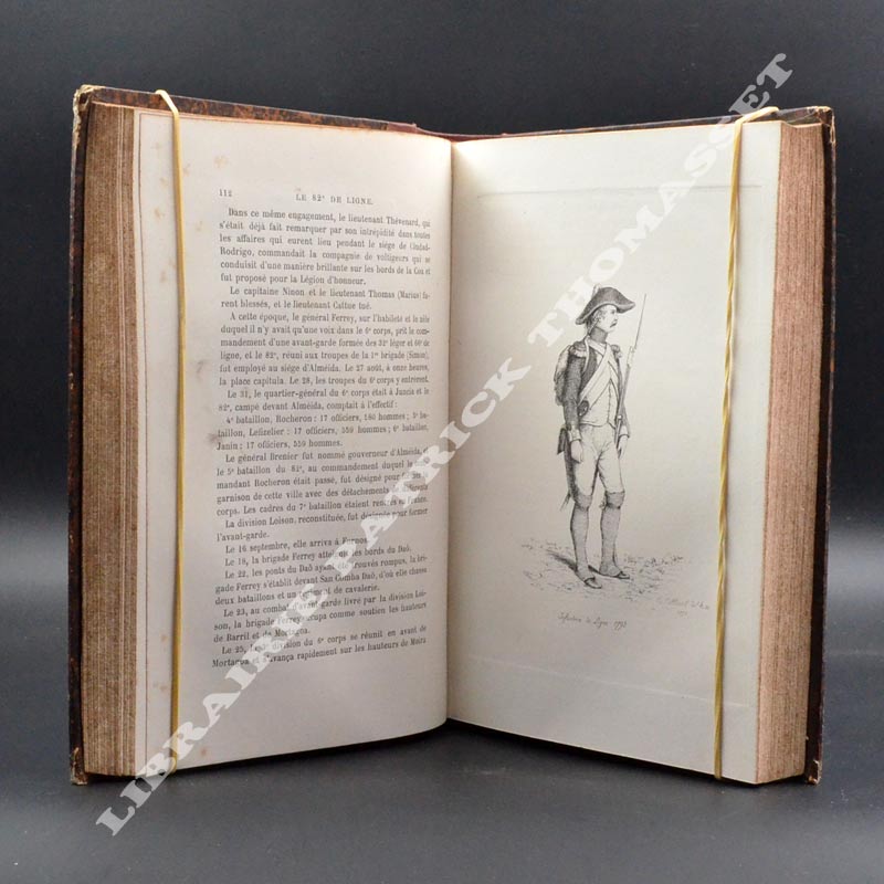 Historique du 82e régiment d'infanterie de ligne et du 7e régiment d'infanterie légère 1684-1876 P. Arves