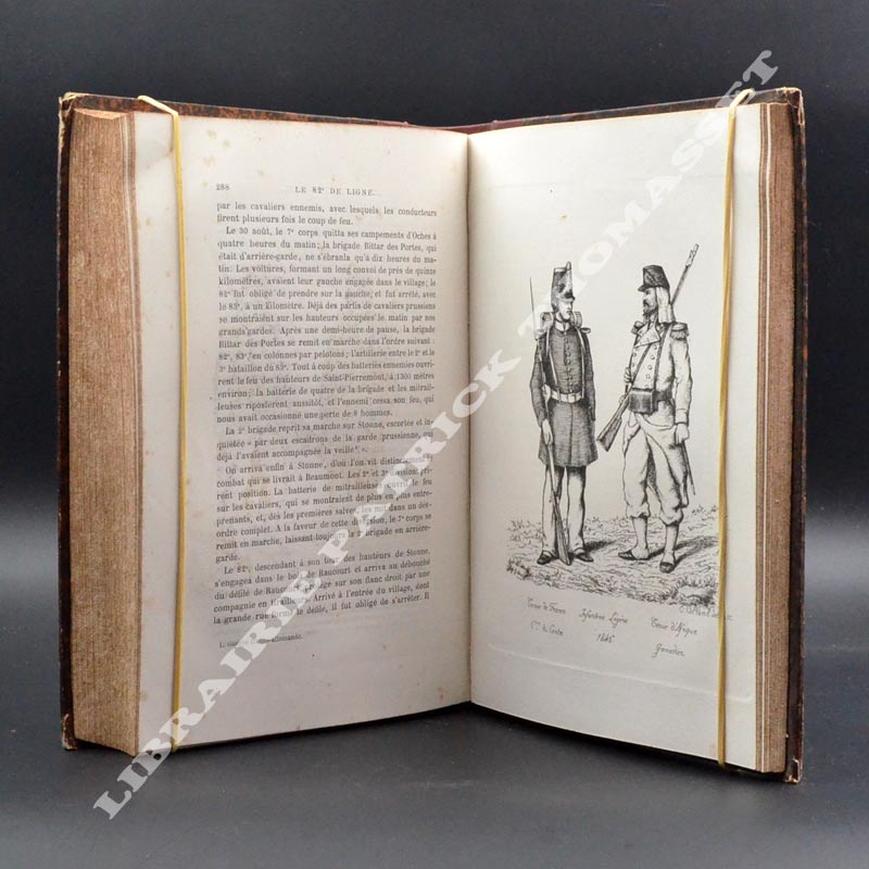 Historique du 82e régiment d'infanterie de ligne et du 7e régiment d'infanterie légère 1684-1876 P. Arves