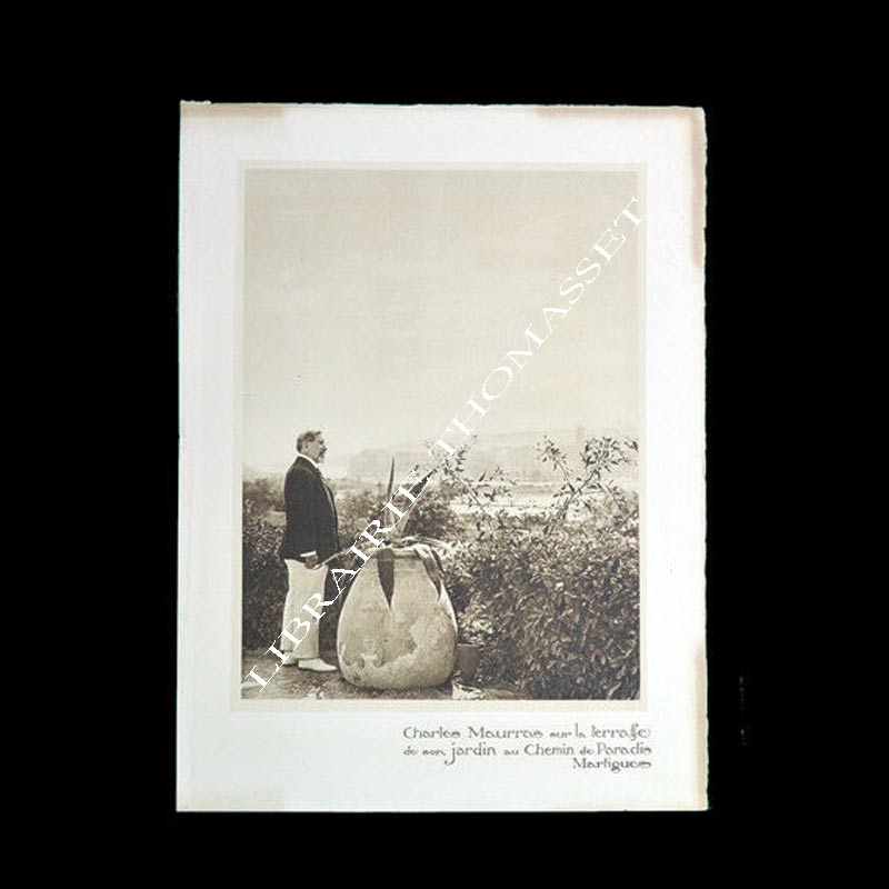 Charles Maurras La République de Martigues bien relié avec envois exemplaire truffé