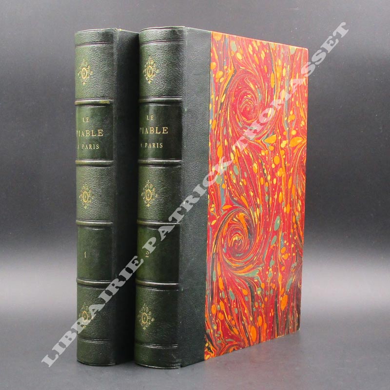 Le diable à Paris E.O. - George Sand - Balzac - Musset - Théophile Gautier .....