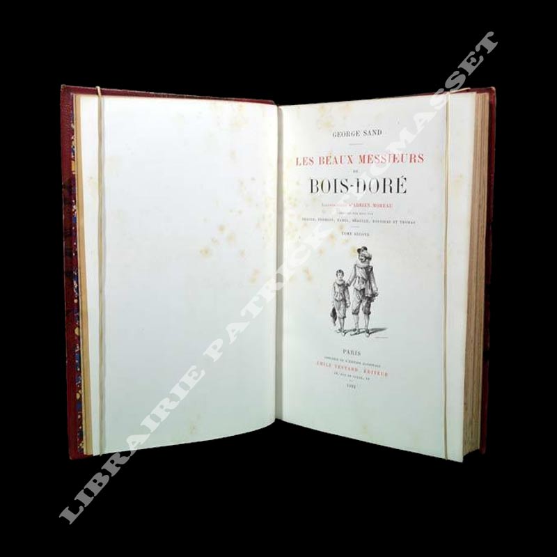 Les beaux messieurs de Bois-doré par George Sand, illustré par Adrien Moreau
