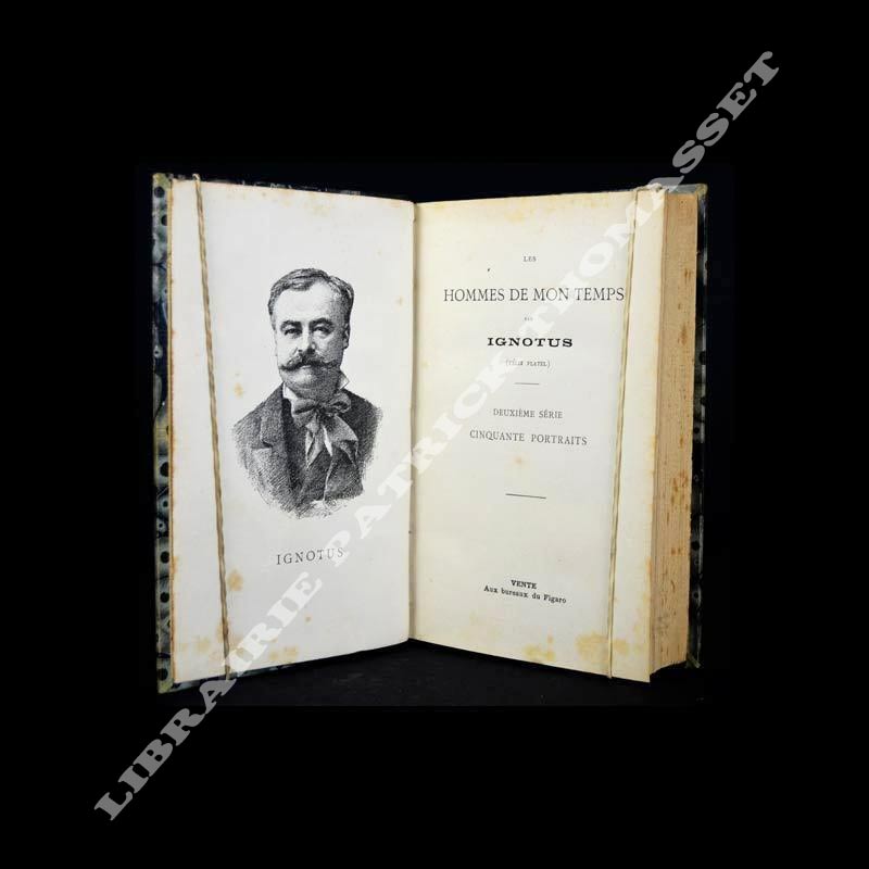 Les hommes de mon temps 2ème série, 50 portraits. Ignotus (Baron Félix Platel)
